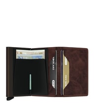 SECRID VINTAGE  Schlanke Lederbrieftasche - Brieftaschen Herren