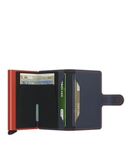 SECRID MATTE  Geldb&ouml;rse mit RFID-blockierendem Kartenhalter nachtblau & orange - Brieftaschen Herren - 2