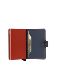 SECRID MATTE  Geldb&ouml;rse mit RFID-blockierendem Kartenhalter nachtblau & orange - Brieftaschen Herren - 3
