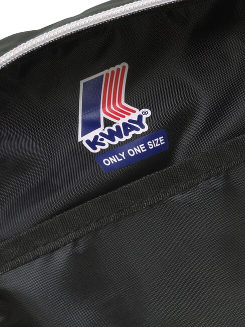 ERLOY Nylontasche mit Tasche grün schwärzlich - Umhängetaschen Herren