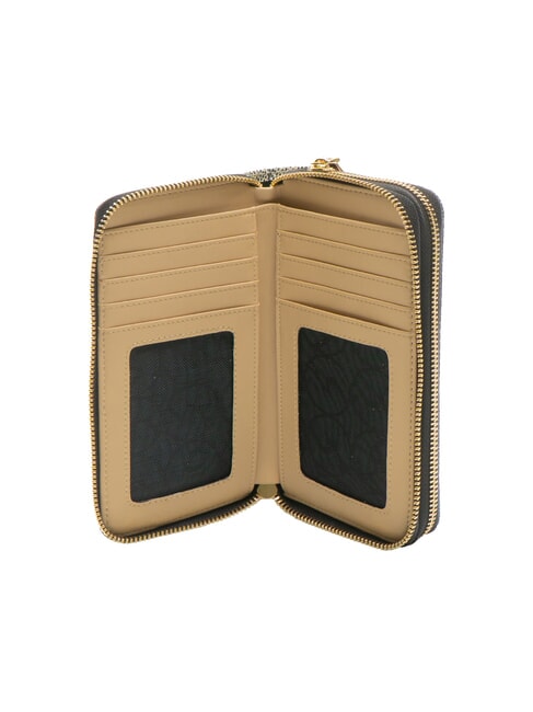 PLANETARIUM Große Geldbörse mit Doppelreißverschluss klassisch/beige - Brieftaschen Damen