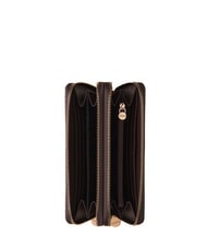 BORBONESE CLASSICA Geldb&ouml;rse mit Rundum-Rei&szlig;verschluss OP / NATUR / SCHWARZ - Brieftaschen Damen - 2