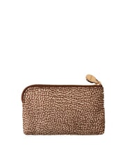 BORBONESE CLASSICA M&uuml;nzetui mit Schl&uuml;sselring beiger Meer - Schl&uuml;sselanh&auml;nger und Schl&uuml;sseletuis - 2