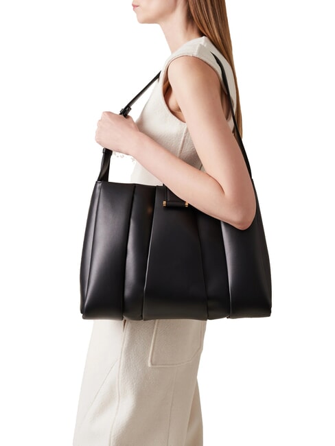 L ECLAIR  Umhängetasche, Leder Schwarz - Damentaschen