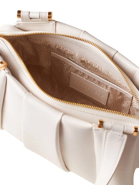 L ECLAIR  Umhängetasche aus Leder Weiß - Damentaschen