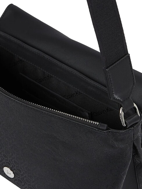 CK MUST Umhängetasche mit Überschlag ck schwarz - Damentaschen