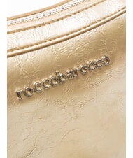 ROCCOBAROCCO FRINGES Tasche mit Tragegriff und Schultergurt Gold - Damentaschen - 4