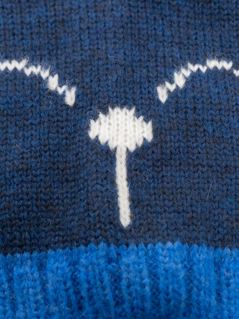 CHARMY KIDS Mütze mit Tiermotiv Luftwaffe-Kobalt - Kinderhüte