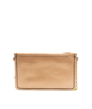 ROCCOBAROCCO SOPHIE Flache Tasche mit Metallic-Effekt Bronze - Damentaschen - 4