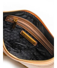 ROCCOBAROCCO SOPHIE Flache Tasche mit Metallic-Effekt Bronze - Damentaschen - 5