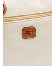 BRIC’S SORRENTO MARTA Große Umhängetasche aus Canvas CREME - Damentaschen - 3