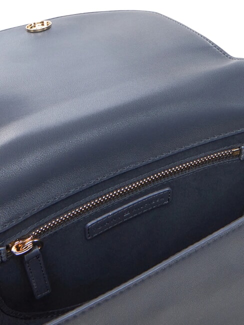 TH LOGOTAPE SADDLE Mini-Umhängetasche Raum blau - Damentaschen