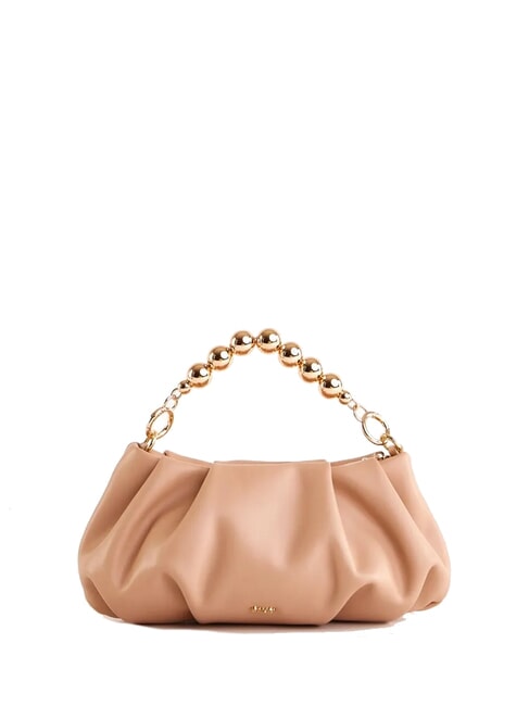 DEYRA Handtasche mit Metallkette Nackt - Damentaschen