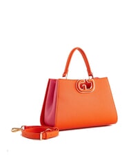 GAUDÌ DEMY S Kleine Handtasche in Farbblock-Optik Orange - Damentaschen - 2