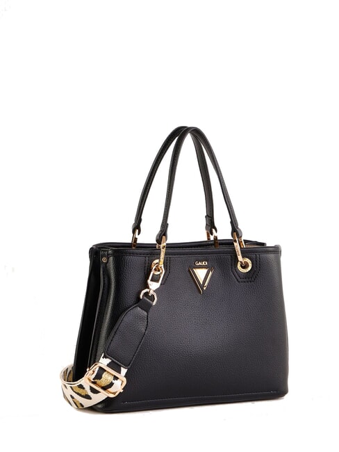 BEA SUMMER S Kleine Tasche mit Schultergurt im Animalier-Look SCHWARZ - Damentaschen