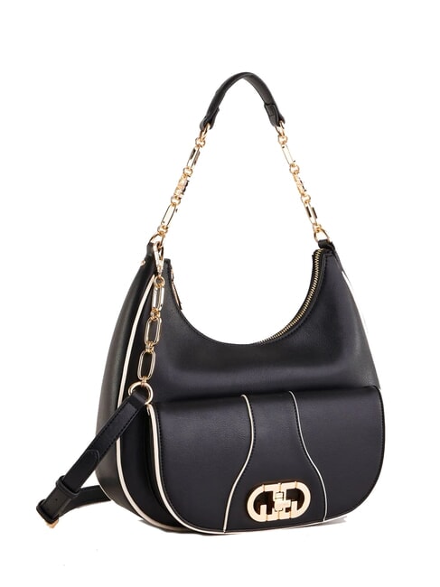 DIANA Hobo Bag mit Tasche und Schultergurt SCHWARZ - Damentaschen