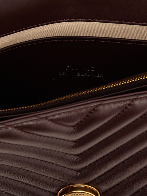 CLASSIC LOVE ONE Tasche aus Nappaleder Catawba-Trauben - Antikgold - Damentaschen