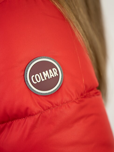 E CONCRETE Wendbare Daunenjacke mit Kapuze Held Marineblau - Kinder Jacken