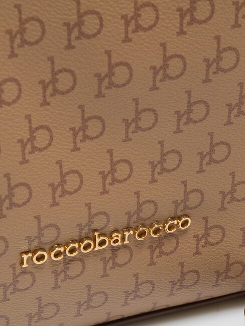 MONOGRAM Logo Handtasche, mit Schultergurt natürlich - Damentaschen