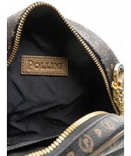 POLLINI HERITAGE Runde Mini-Tasche mit Kette schwarze Bronze - Damentaschen - 5