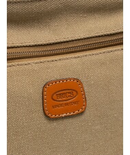 BRIC’S SORRENTO EMMA Flache Umhängetasche aus Canvas Olive - Damentaschen - 3