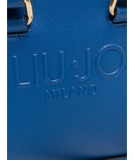 LIUJO HALONA Kleine handgefertigte Tragetasche staubblau - Damentaschen - 4