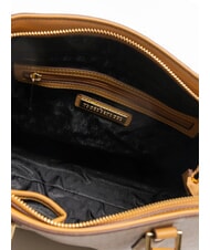 ROCCOBAROCCO MONOGRAM Logo Handtasche, mit Schultergurt natürlich - Damentaschen - 5