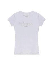 GUESS SS DOT LOGO R3  Kurzärmeliges T-Shirt purweiß - T-Shirts und Tops für Damen - 4