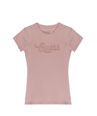 GUESS SS DOT LOGO R3  Kurzärmeliges T-Shirt rosa Perle - T-Shirts und Tops für Damen - 4