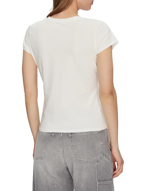 SS PONY HAIR R5 Baumwoll-T-Shirt cremwhi - T-Shirts und Tops für Damen