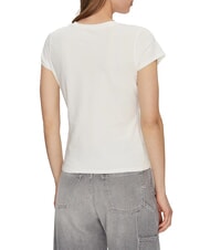 GUESS SS PONY HAIR R5 Baumwoll-T-Shirt cremwhi - T-Shirts und Tops für Damen - 2