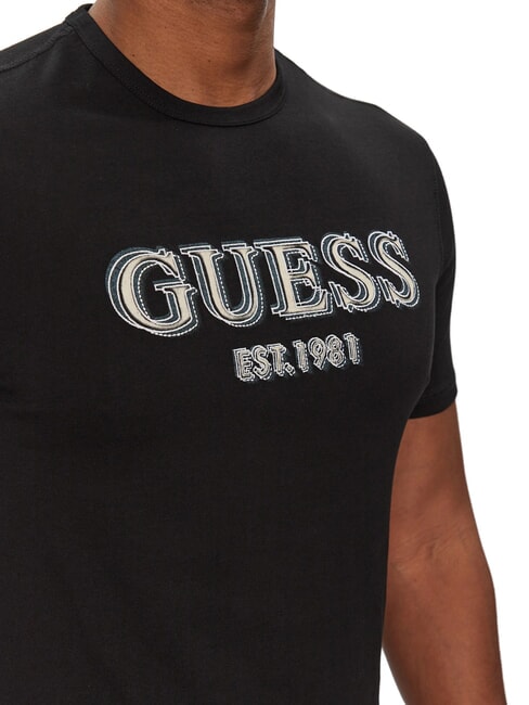 SS CN LOGO Baumwoll-T-Shirt jetbla - Herren-T-Shirts