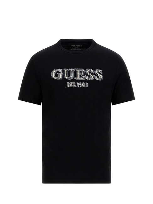 SS CN LOGO Baumwoll-T-Shirt jetbla - Herren-T-Shirts