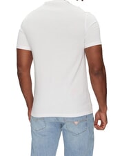 GUESS SS CN LOGO Baumwoll-T-Shirt purweiß - Herren-T-Shirts - 2