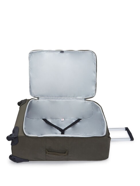 DARCEY L Großer Trolley Feld grün - Halbharte Trolleys