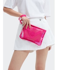 KIPLING DUO POUCH L X BARBIE Zwei Reißverschlusstaschen Powerrosa transparent - Taschen und Accessoires für Kids - 4