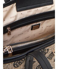 GUESS BEYZA  Umhängetasche schwarzes Logo - Damentaschen - 3