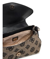 GUESS BEYZA  Umhängetasche schwarzes Logo - Damentaschen - 3