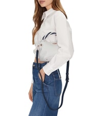 GUESS CRUISE Handtasche, mit Schultergurt weiß/marine - Damentaschen - 4