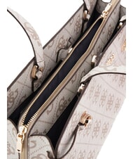 GUESS LORELEI Umhängetasche Logo in dunklem Taupe - Damentaschen - 4