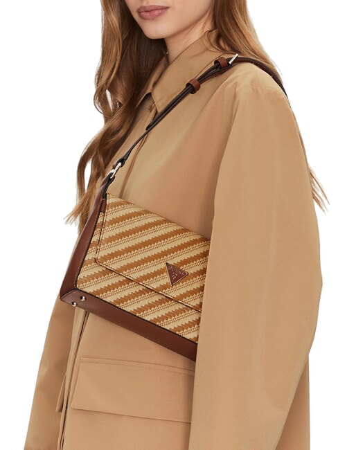 SIMONA  Umhängetasche natur / cognac - Damentaschen