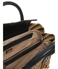 GUESS SIMONA  Handtasche, mit Schultergurt natur / schwarz - Damentaschen - 3