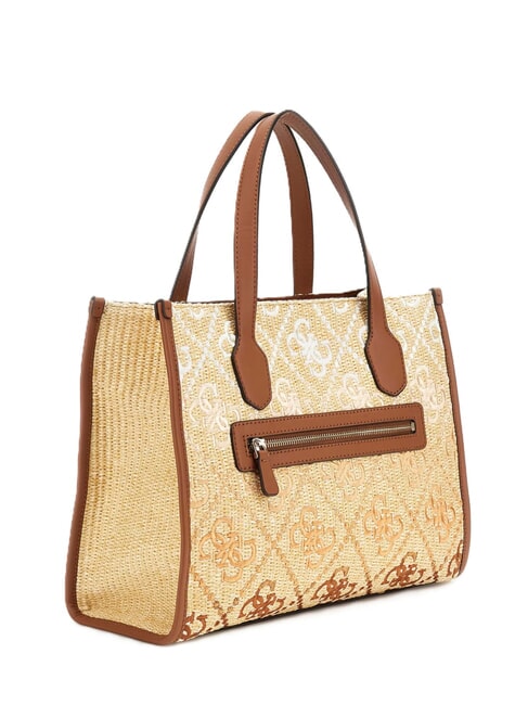 SILVANA Umhängetasche Cognac / Oliven - Damentaschen