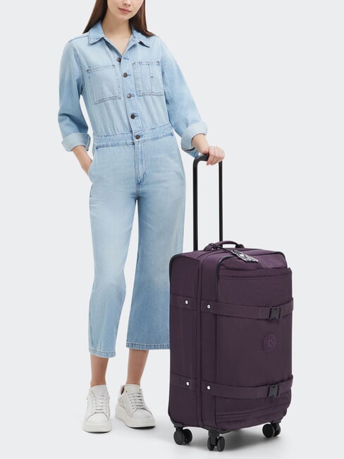 SPONTANEOUS Trolley mittlerer Größe ultimative Pflaume - Halbharte Trolleys