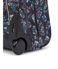 KIPLING SARI Trolley-Rucksack bedruckt Dschungel-Spaßrennen - Rucksäcke mit Trolleyfunktion - 5