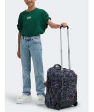 KIPLING SARI Trolley-Rucksack bedruckt Dschungel-Spaßrennen - Rucksäcke mit Trolleyfunktion - 6