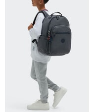 KIPLING SEOUL COLLEGE Rucksack mit 15"-Laptopfach marinemarine - Rucksäcke für Schule &amp; Freizeit - 8