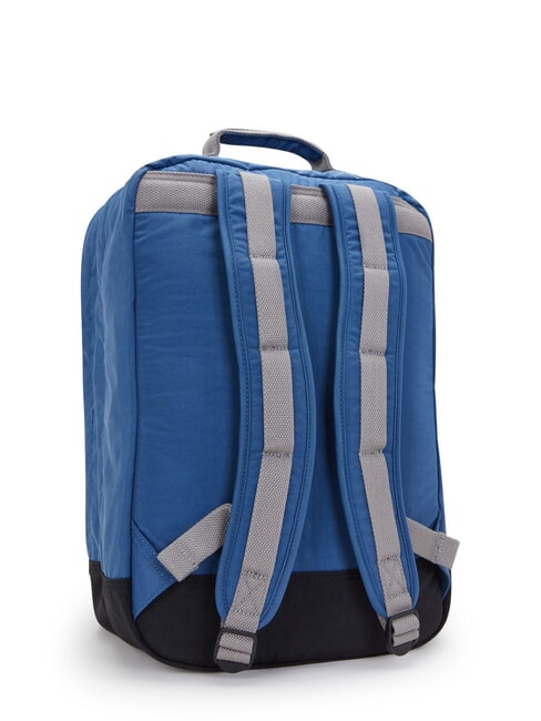 SCOTTY Großer Rucksack für 15" PC fantasie blau block - Rucksäcke für Schule &amp; Freizeit