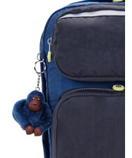 KIPLING SCOTTY Großer Rucksack für 15" PC fantasie blau block - Rucksäcke für Schule &amp; Freizeit - 4