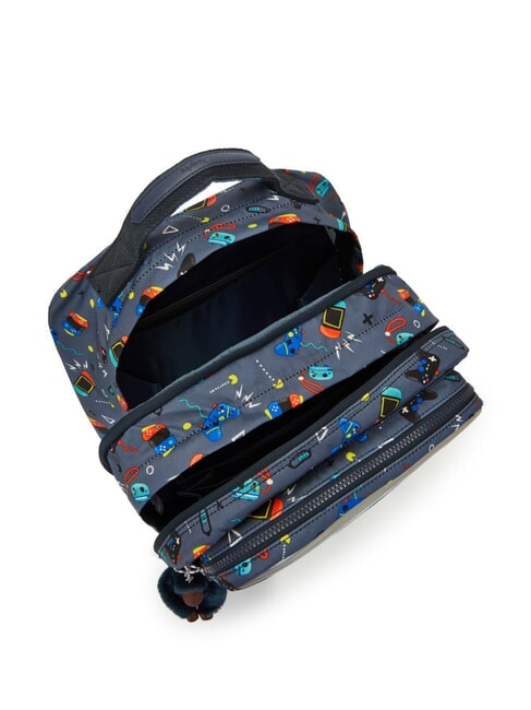 SCOTTY Großer Rucksack für 15" PC Gaming-Grau - Rucksäcke für Schule &amp; Freizeit